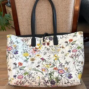 Source Unknown Floral Print Tote Bag - Multicolor